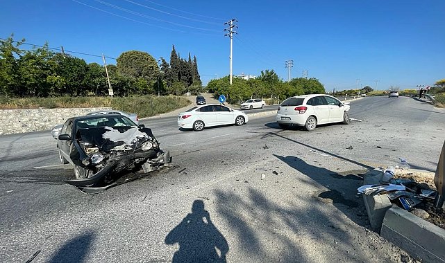 Söke'de trafik kazası: 2 yaralı