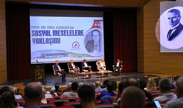 Sosyal meselelere Güngör'ün yaklaşımı konuşuldu