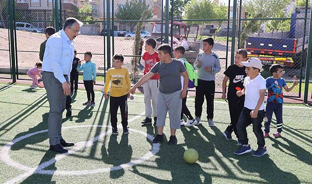 Sümer Mahallesi'ne yeni bir park daha yapıldı