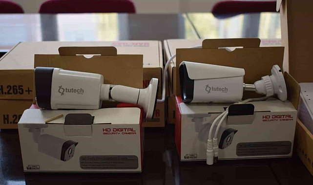 Sungurlu'da okullara kamera ve kayıt cihazı alındı