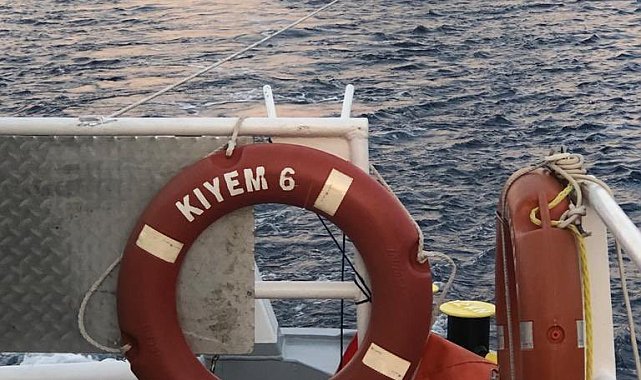 Sürüklenen motoryat, kurtarıldı