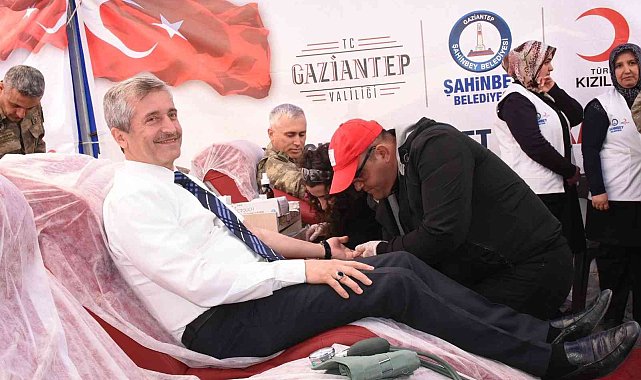 Tahmazoğlu'ndan kan bağışına davet
