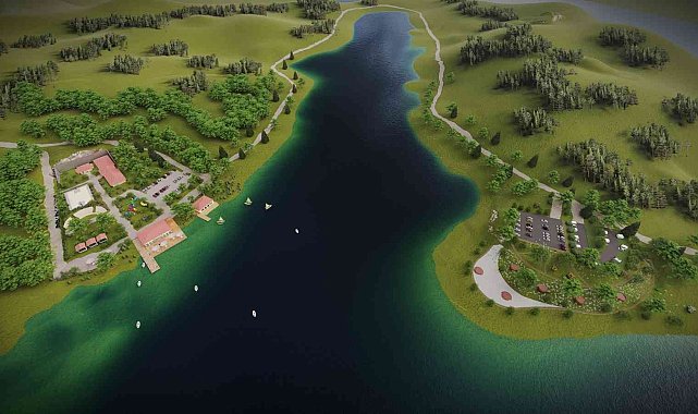 Tahtalı Göleti cazibe merkezi olacak