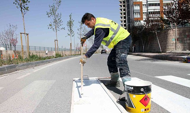 Talas'ın yollarına güven ve konfor çizgileri