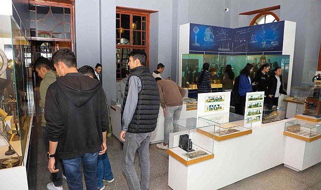 Talas&#039;ta öğrenciler hem geziyor hem öğreniyor