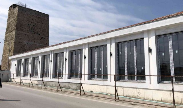 Tarihi Buzhane binası restorasyonunda sona gelindi