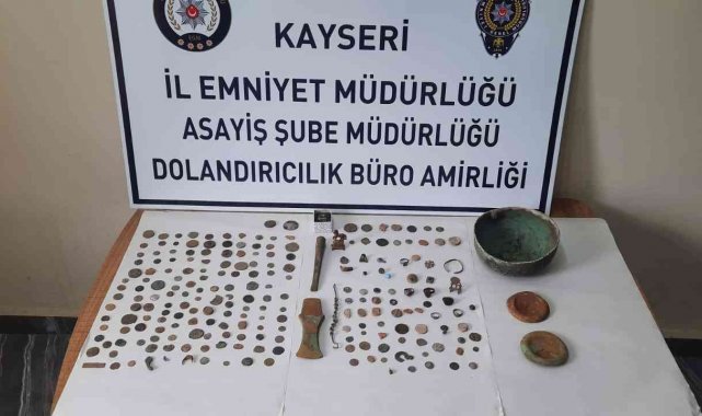 Tarihi eserleri güven timlerinden kaçıramadılar