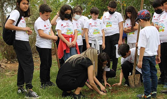 Tarım ve Çocuk Çalıştayı'nda çocuklar, modern tarım köyü projesi istedi