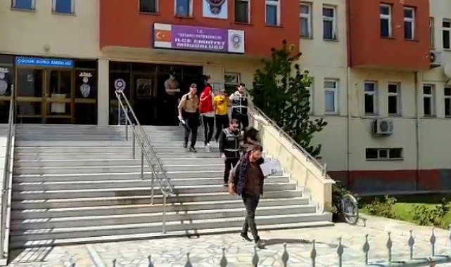 Tavşanlı ilçesinde motosiklet hırsızlığı şüphelisi 3 kişi tutuklandı