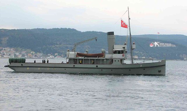 TCG Nusret Mayın Gemisi Gölcük'e geliyor