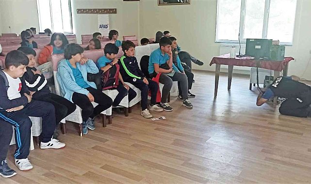 Tekirdağ AFAD kırsal mahallelerde eğitim veriyor