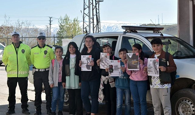 Tercan'da Trafik Haftası etkinlikleri