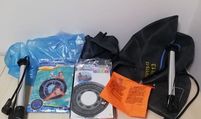 Ticari araçla yasadışı yollarla yurtdışına çıkmaya hazırlanan 10 düzensiz göçmen yakalandı