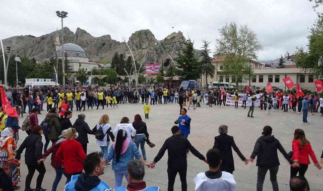Tokat'ta 1 Mayıs kutlamaları