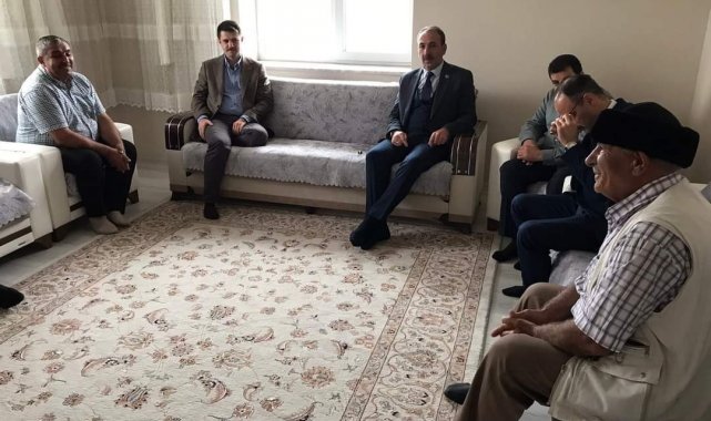 Tomarza protokolü şehit aileleri ile bayramlaştı