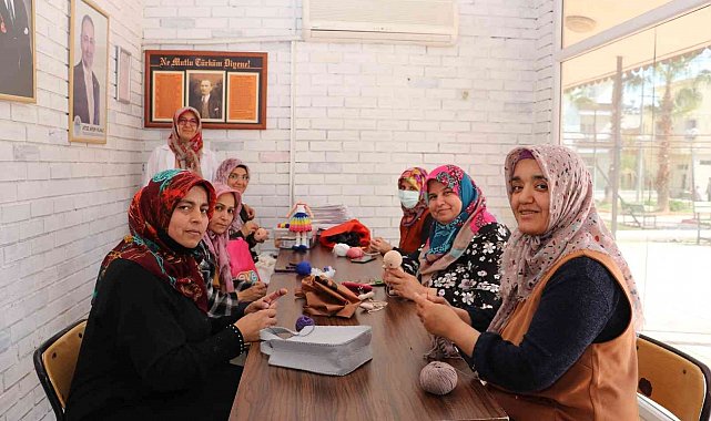 Toroslar&#039;ın kursunda oyuncak yapıp gelir sağlıyorlar