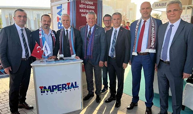 Trabzon Tanıtım Günleri&#039;nde İmperial Hastanesi&#039;nin standına yoğun ilgi