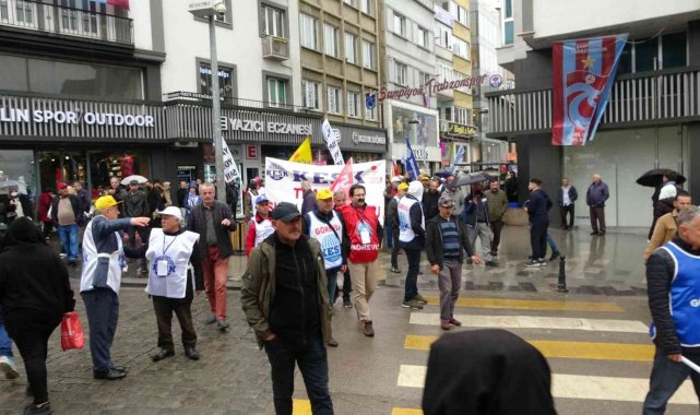 Trabzon'da 1 Mayıs kutlamaları