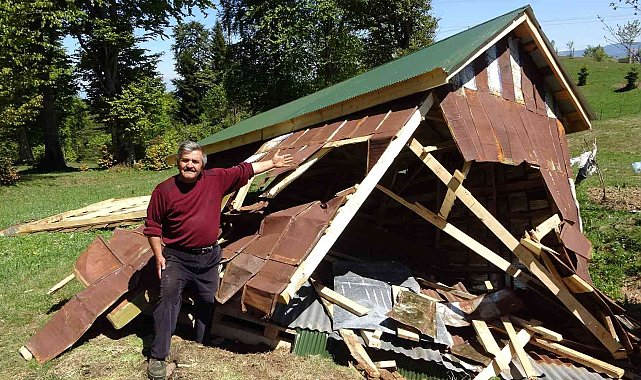 Trabzon'da yaylalarda kaçak yapıların yıkımları yeniden başladı