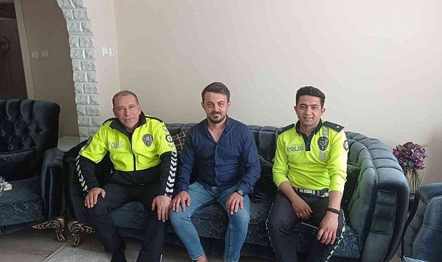 Trafik Haftası dolayısı ile kazazede ziyareti yapıldı