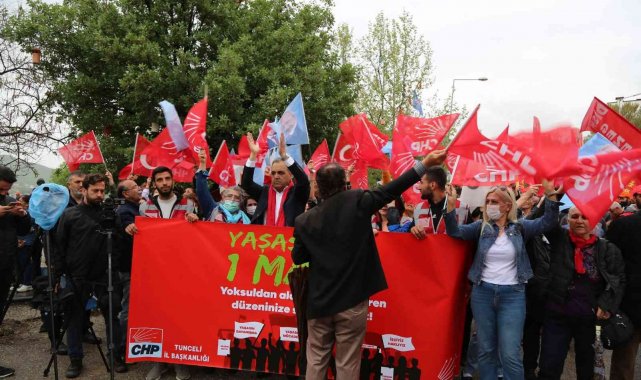 Tunceli'de 1 Mayıs coşkuyla kutlandı
