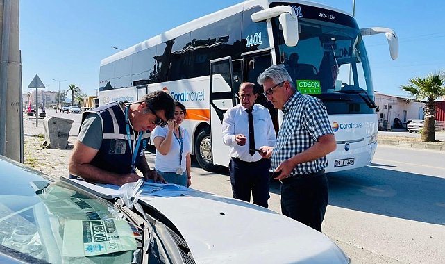 Tur otobüslerine denetim