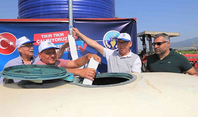 Turgutlu Belediyesi çiftçilerin yüzünü güldürdü