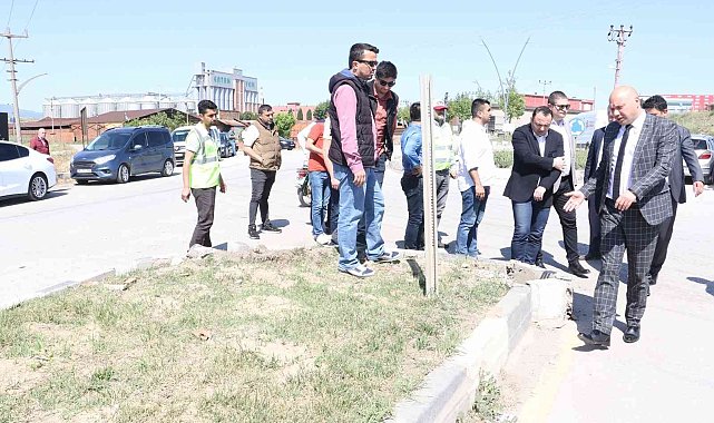 Turgutlu&#039;da eski Manisa yolu yenileniyor