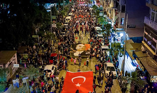 Turgutlu&#039;da unutulmaz 19 Mayıs kutlaması