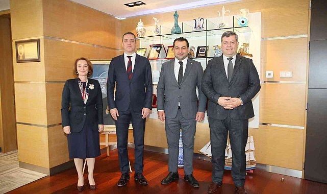 Türkiye Kent Konseyleri Birliği Başkanı Taştan'dan TBB'ye ziyaret