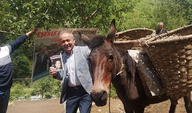 Türkiye'nin 'Eşekli Dostoyevski'si Karadeniz'de