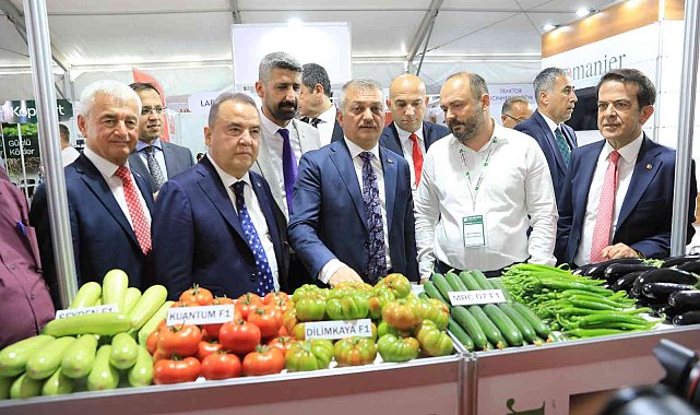 Türkiye'nin ilk Tarım Fuarı 7 yıl aradan sonra kapılarını açtı