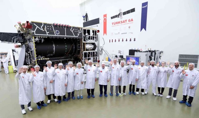TURKSAT 6A'ya Türk mühendisleri ve teknisyenleri damga vurdu