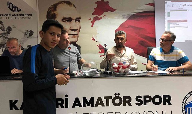 U14 Ligi fikstür çekimi yapıldı