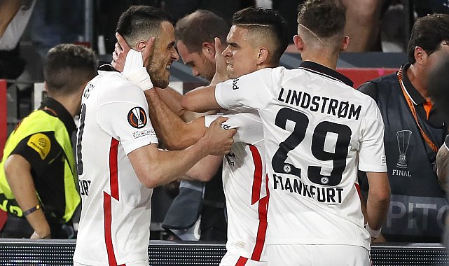 UEFA Avrupa Ligi şampiyonu E. Frankfurt