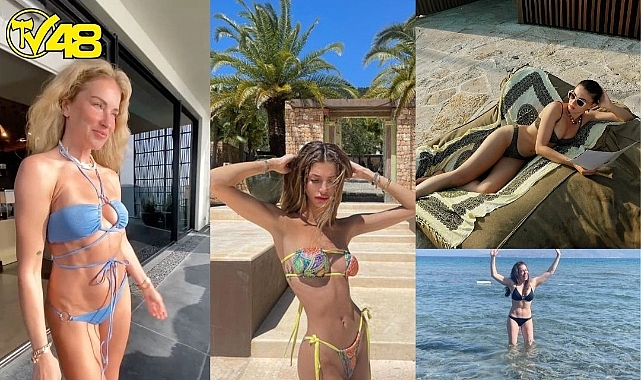 Ünlü isimler yaz sezonunu açtı