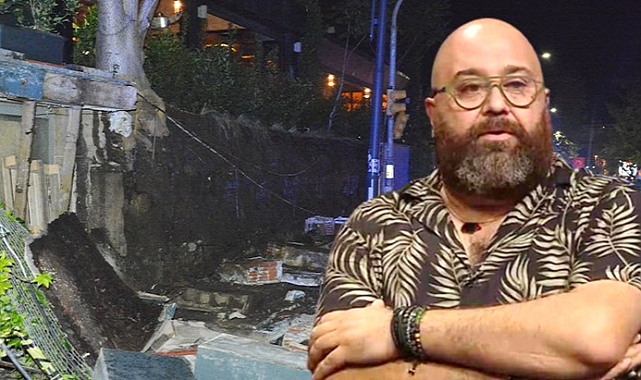 Ünlü restoranın istinat duvarı çöktü: 1 ölü!