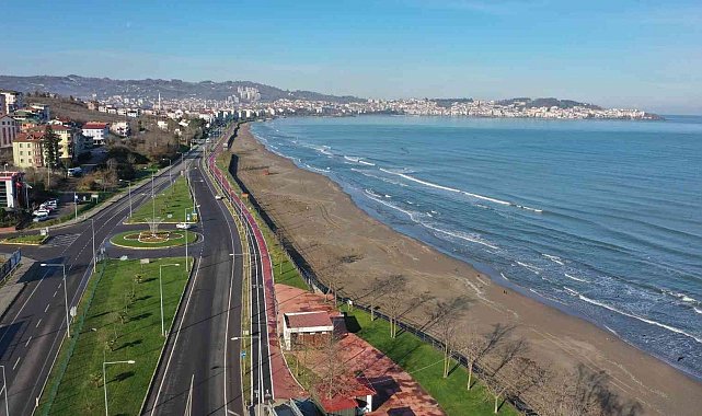 Ünye'nin sahiline yeni silüet