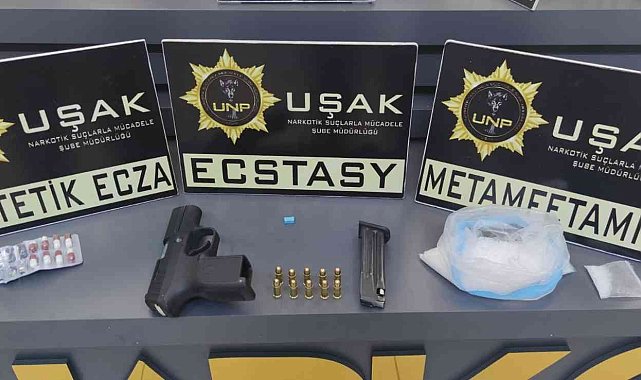 Uşak'ta 3 uyuşturucu satıcısı tutuklandı