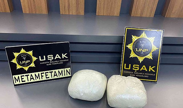 Uşak'ta 4 milyon TL'lik uyuşturucu ele geçirildi