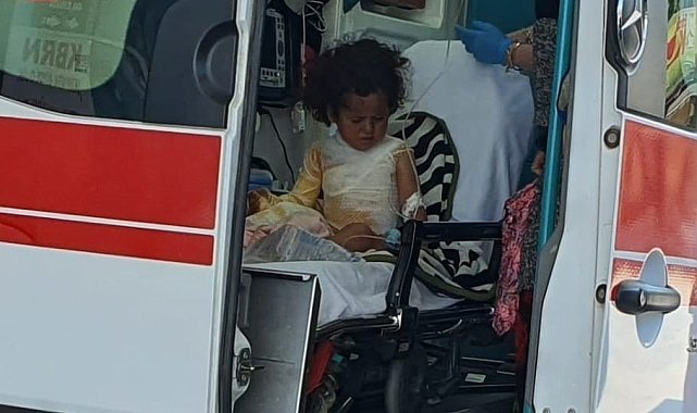 Üzerlerine kaynar su dökülen 2 kardeş yaralandı