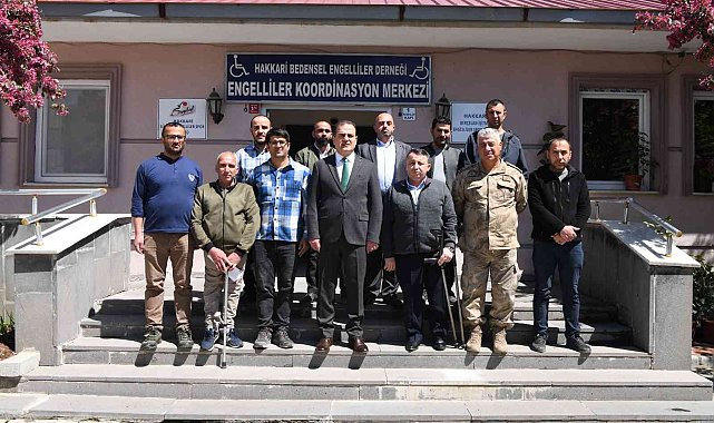 Vali Akbıyık: "Her alanda engellilerin yanındayız"