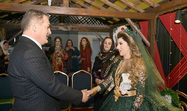 Vali Akbıyık, şehit kızının düğün törenine katıldı