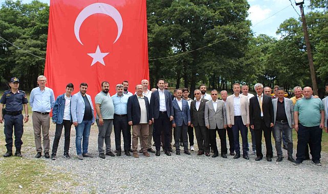 Vali Aktaş Karadağ köy hayrına katıldı