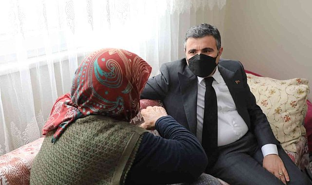 Vali Atay'ın aile ziyaretleri devam ediyor