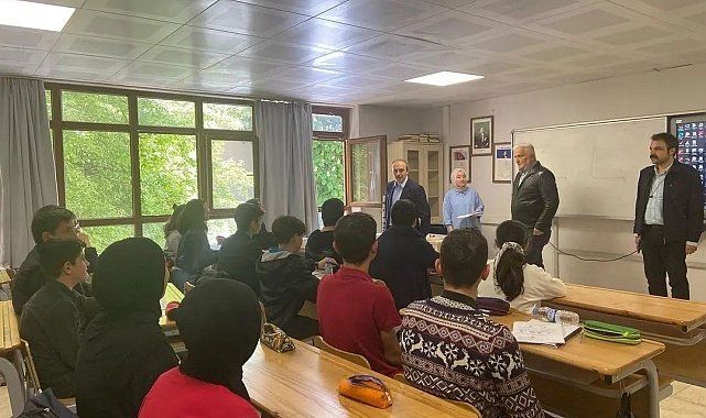 Vali Epcim&#039;den LGS öncesi öğrencilere ziyaret