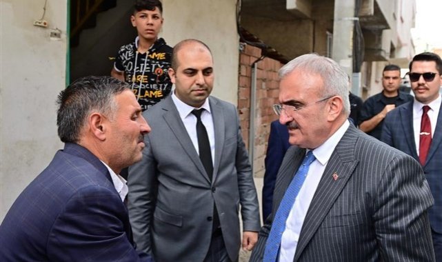 Vali Karaloğlu şehit ailelerini evlerinde ziyaret ederek bayramlaştı