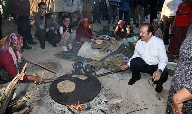 Vali Pehlivan çiftçilerle bir araya geldi