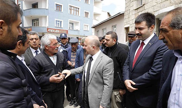 Vali Varol'dan Diyadin ziyareti