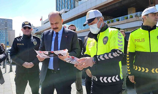 Vali Yardımcısı Çiçekli: "Bu sene öncelikli olarak ele aldığımız konu yayaların güvenliği''